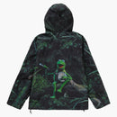 Supreme Gore-Tex tejpad sömskaljacka Kermit The Frog