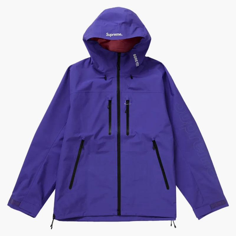 Supreme Gore-tex Taped Seam Shell Jacket Purple