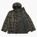 Supreme Gore-Tex Tech Shell Kurtka Olive Plaid