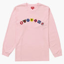 Supreme Geo Arc L/s Top Pink