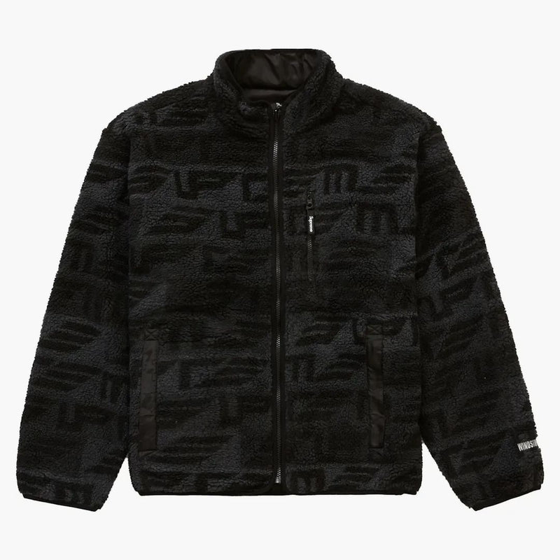 Giacca in pile Windstop reversibile suprema Blacket Blacket Blacket