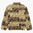 Supreme Geo Reversible Windstopper Fleece Jacket Tan
