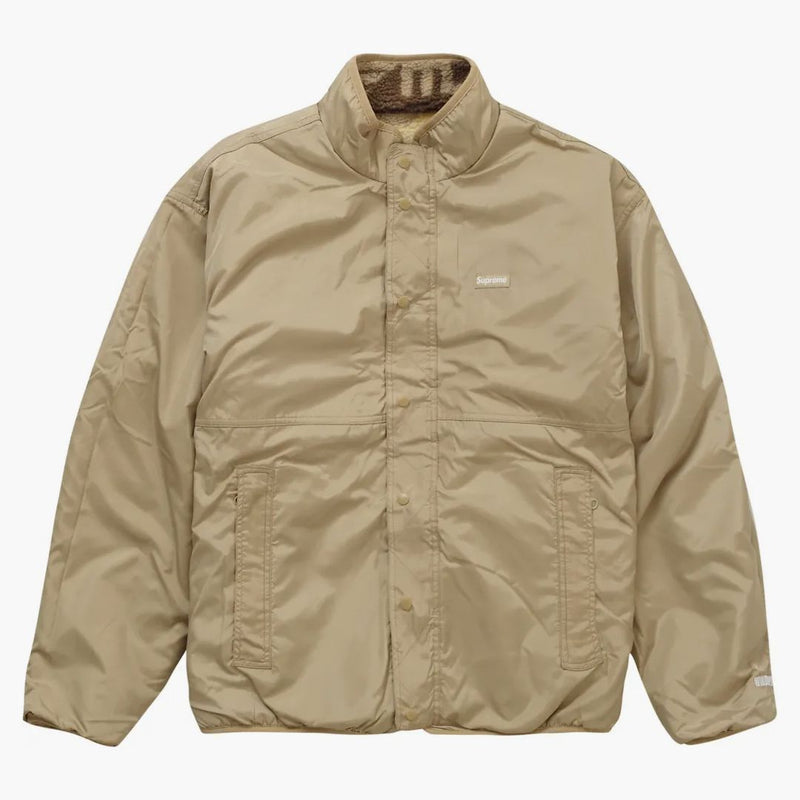 Suprem Geo Reversibil Windstopper Fleece Geacă Tană