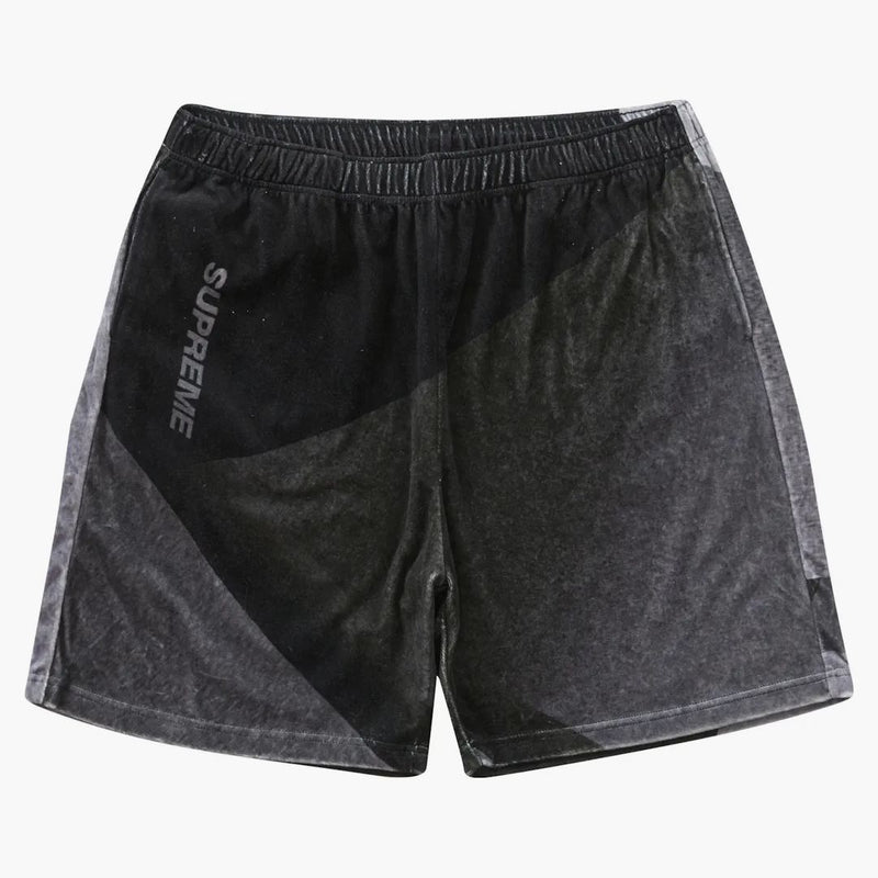 Supreme Geo Velor Short Black