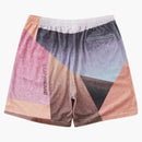 Pink corto supremo geo velluto