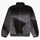 Supreme Geo Velour Track Jacket Black