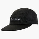 Supreme Geometric Ripstop Camp Cap Black