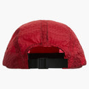 Supreme Geometric Ripstop Camp Cap Red