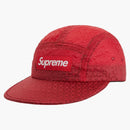 Supreme Geometric Ripstop Camp Cap Red