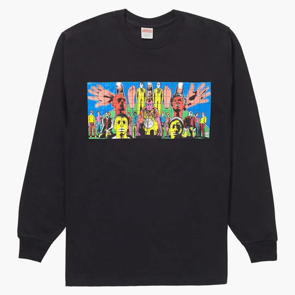 Nejvyšší Gilbert & George Death After Life L/S Tea Black