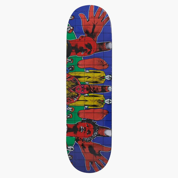 Nejvyšší Gilbert & George Death After Life Skateboard Deck Multi