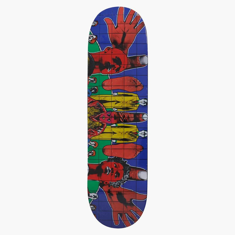Nejvyšší Gilbert & George Death After Life Skateboard Deck Multi