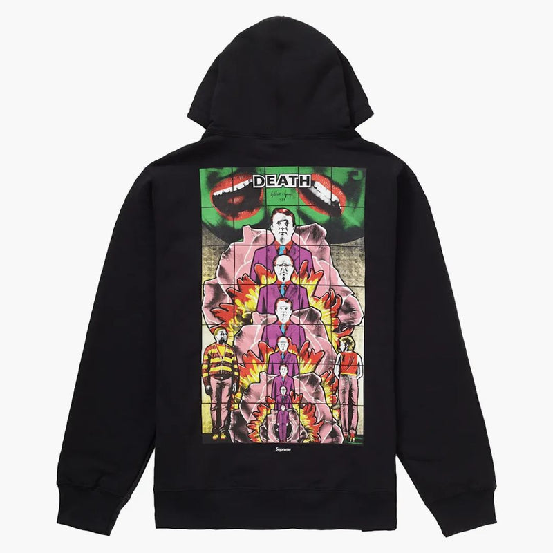 Nejvyšší Gilbert & George Death Hooded mikina černá