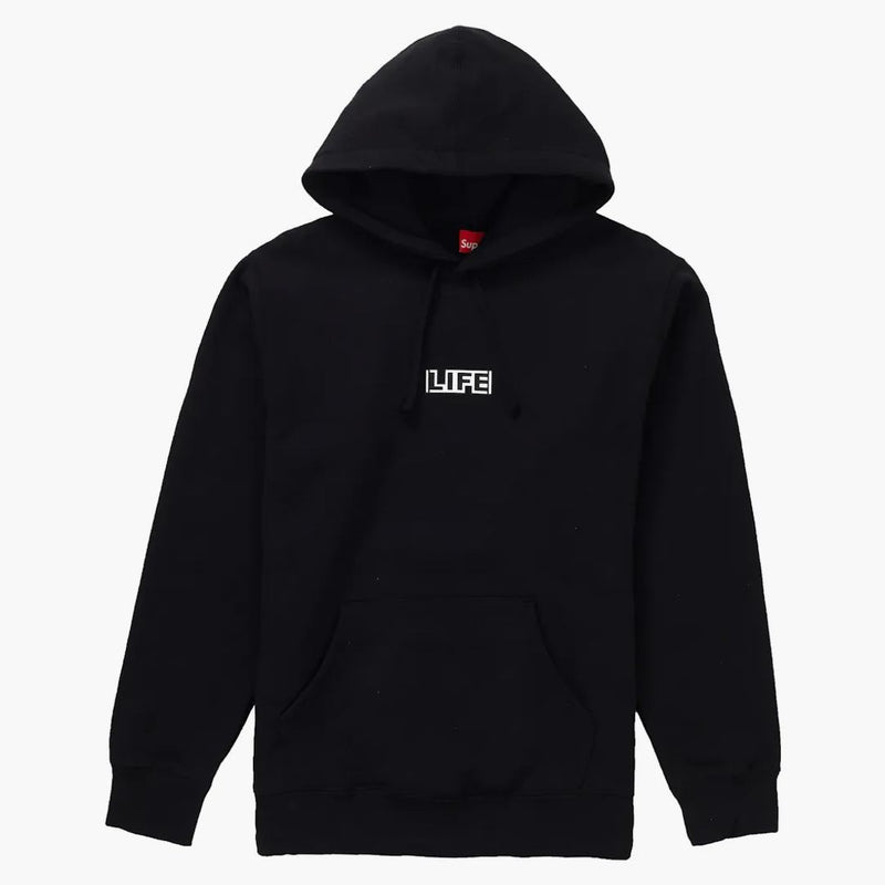 Nejvyšší mikina Gilbert & George Life Hooded Black