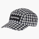 Supreme Gingham Camp Cap Black