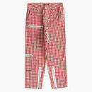 Supreme Gingham Flight Pant Red