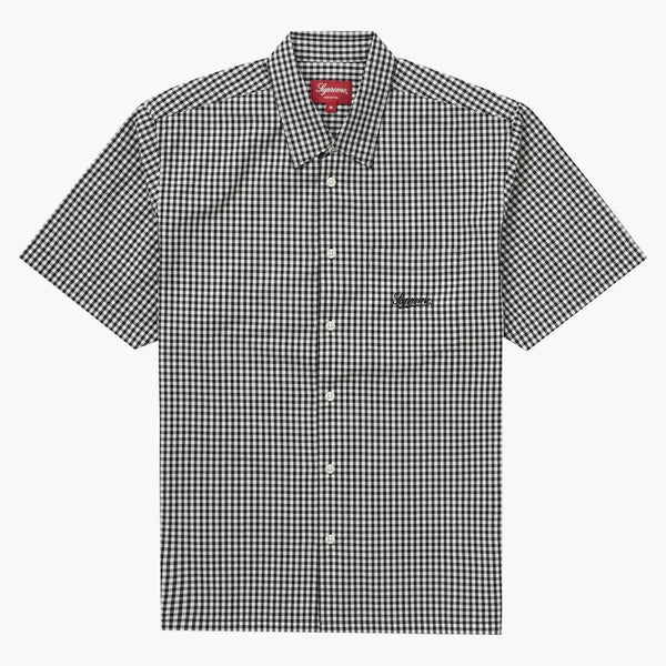 Nejvyšší košile Gingham S/S Black