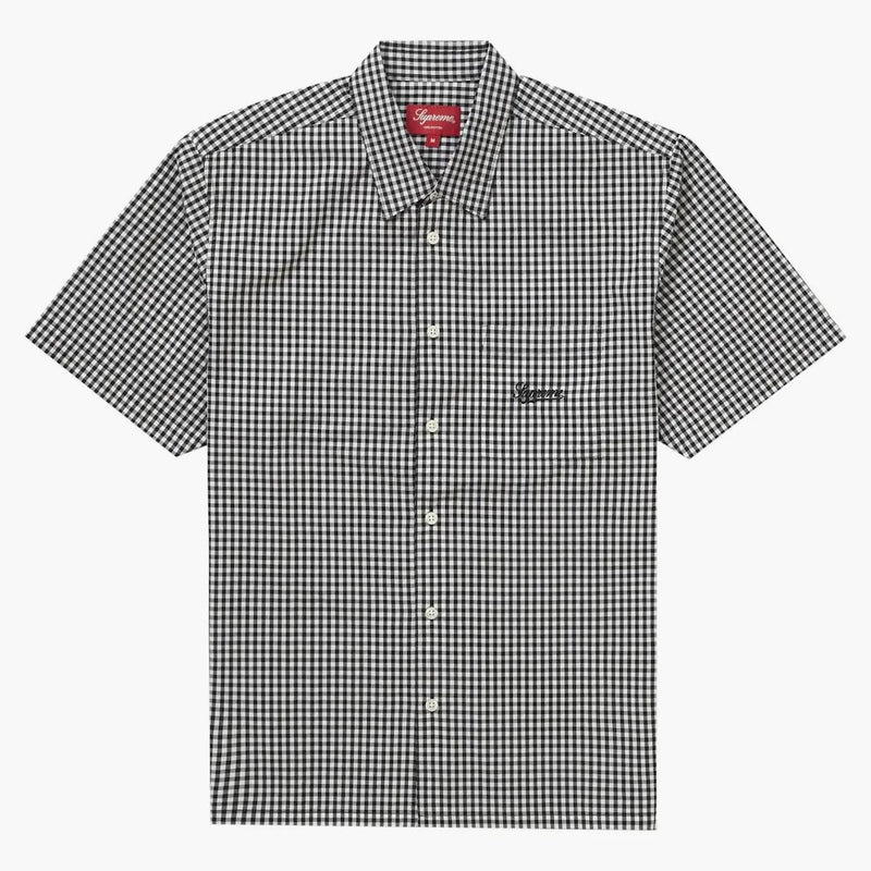 Nejvyšší košile Gingham S/S Black