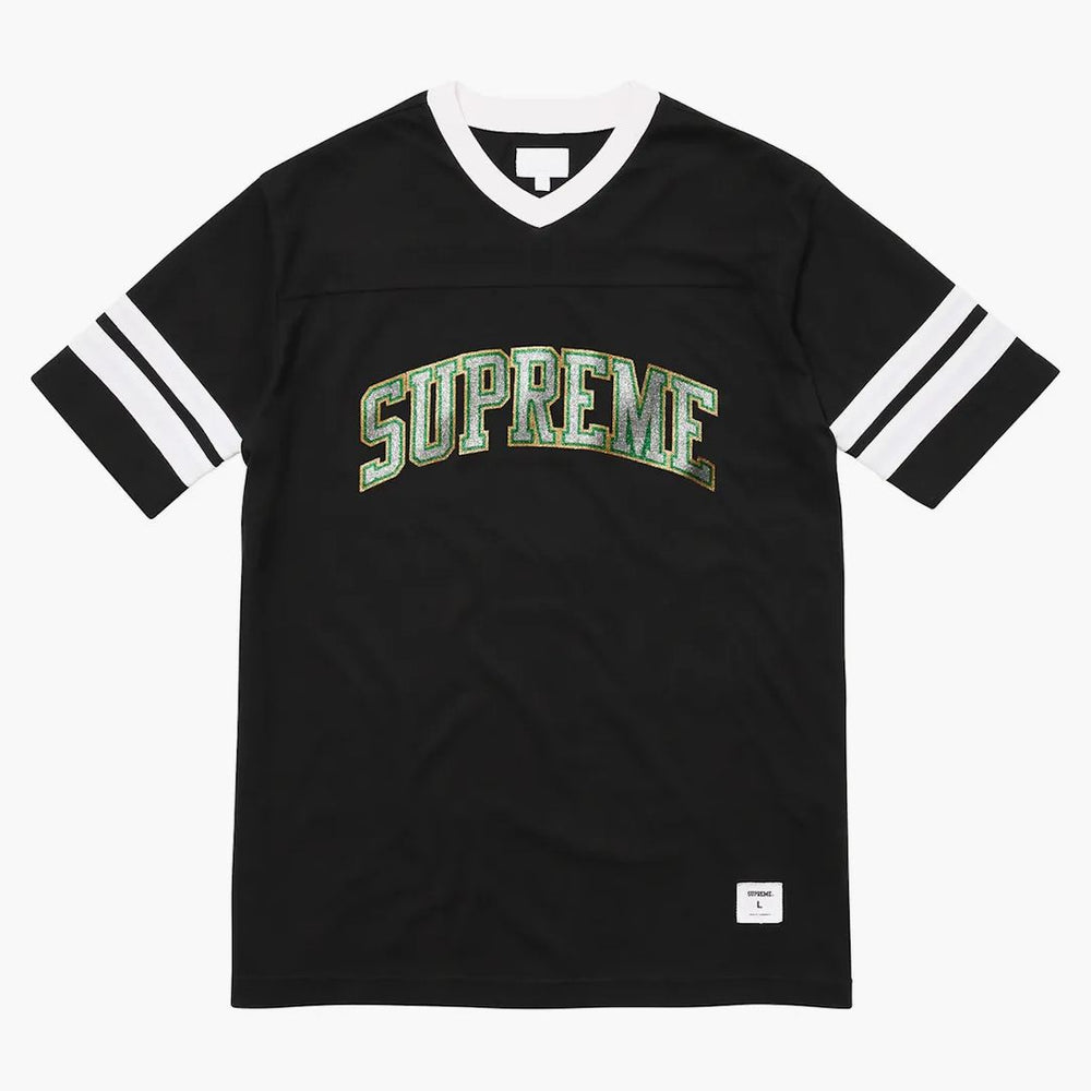 Supreme  Glitter football Top  Tシャツ　L 新品 Supreme Glitter Football Top (SS20) - $98