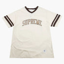 Supreme Glitter Arc Football Top White