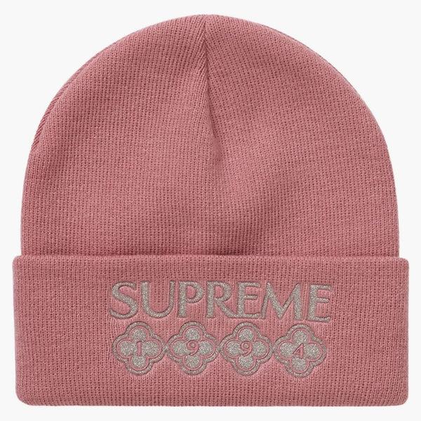 Supreme Glitter Beanie Rose