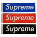 Supreme glitter box logo sticker set