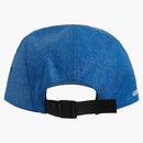 Supreme Glitter Cordura Camp Cap Light Royal