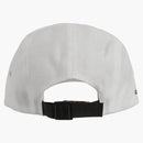 Supreme Glitter Cordura Camp Cap White