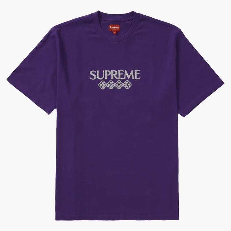 Nejvyšší třpyt s/s top fialový