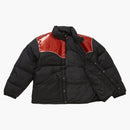 Supreme glitter yoke down buffer jacket black