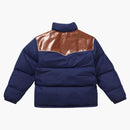 Supreme glitter yoke down buffer jacket navy