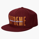 Supreme Global 5-Panel Dark Red