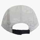 Supreme Gloss Ripstop Camp Cap Light Grey