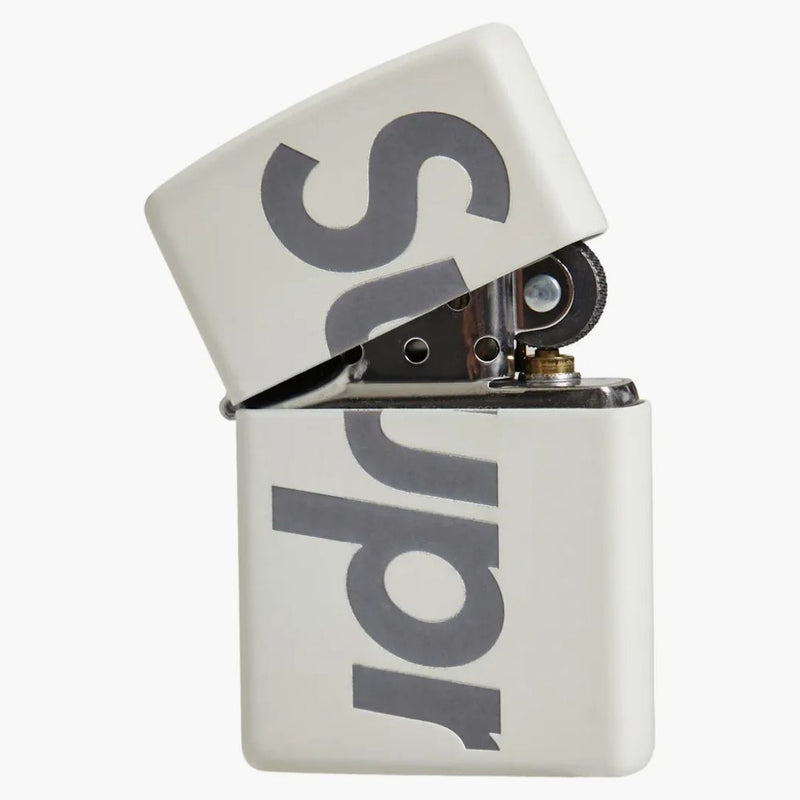 Supreme Glow In The Dark Zippo White