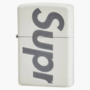 Supreme Glow in the Dark Zippo White