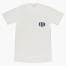 Supreme vete a la mierda de bolsillo camiseta blanca