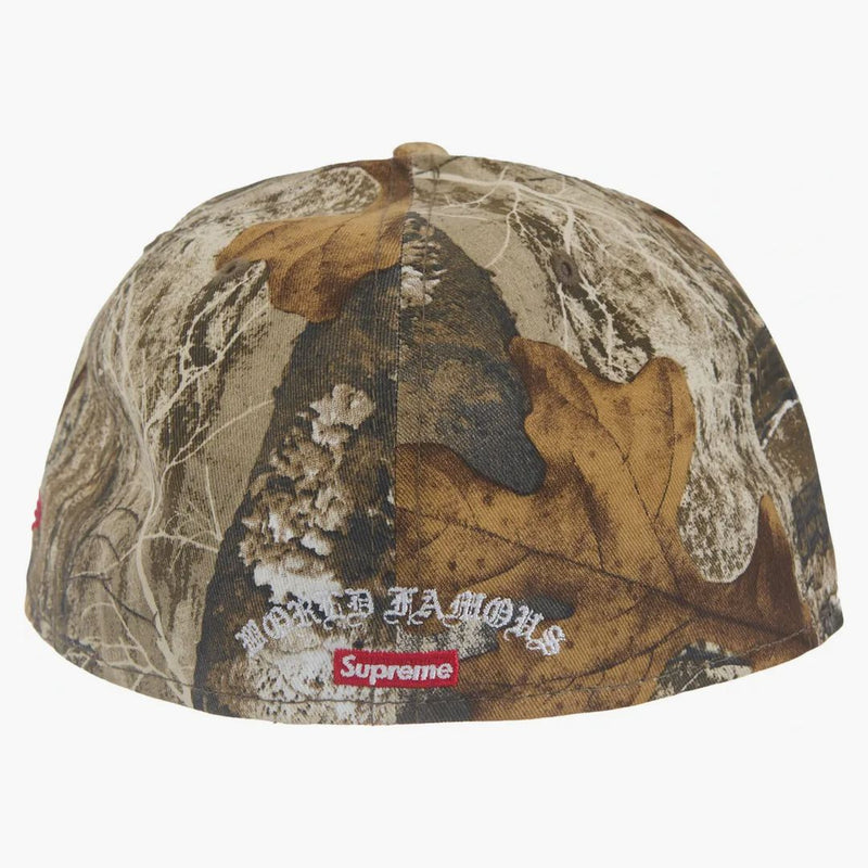Logo Supreme Gold Cross S Nová namontovaná éra má Realtree Camo