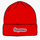 Supreme Gonz Logo Beanie Burnn Red
