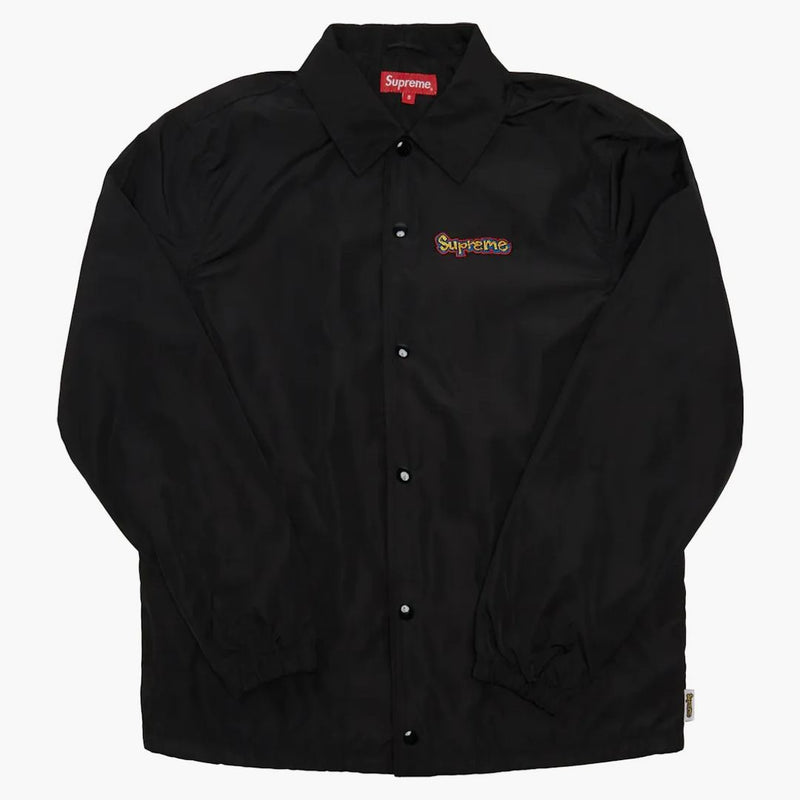 Supreme Gonz Logo Coaches Jacket Black