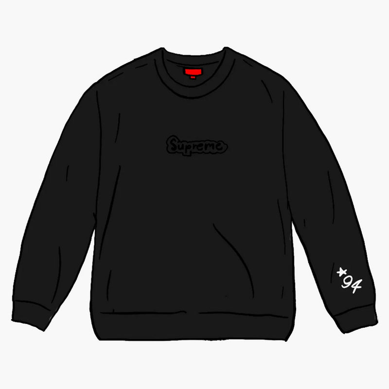 Nejvyšší gonz logo CrewNeck Black