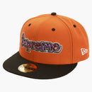 Supreme Gonz Logo New era Burnn Orange
