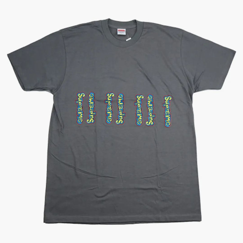 Supreme Gonz logo te varm grå