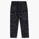 Supreme Gonz Map Denim Painter Pant Washed Black