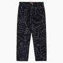 Supreme Gonz Map Denim Painter Pant Washed Black