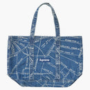 Nejvyšší gonz mapa džínovina mrtvá modrá