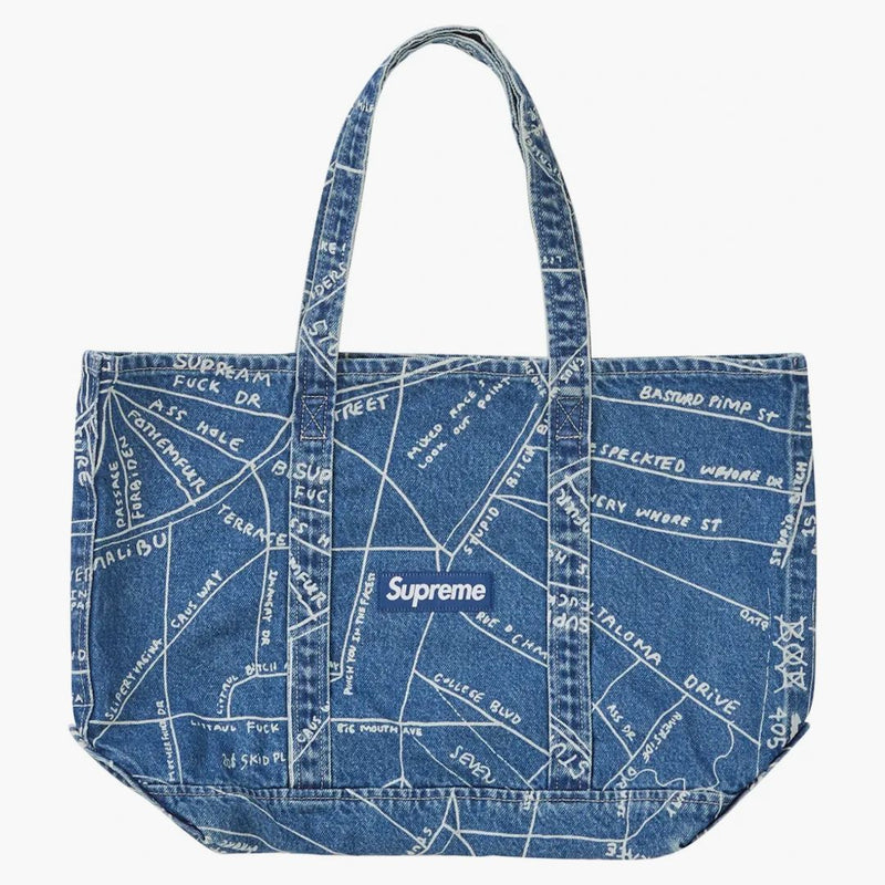 Supreme Gonz Mappa Denim Dead Blue Blue