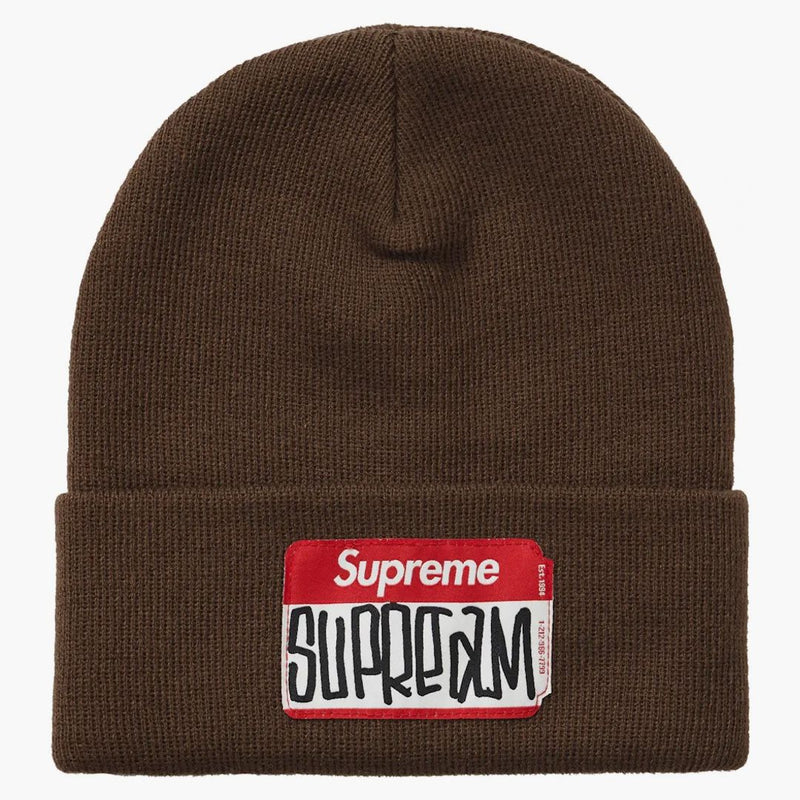 Supremo Gonz Nome Day Beanie Brown