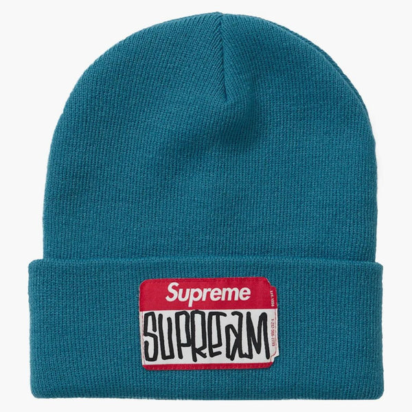 Supreme Gonz Nametag Beanie Teal