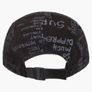 Supreme Gonz Poems Camp Cap Black