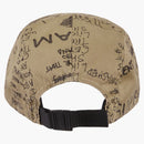 Supreme Gonz Poems Camp Cap Khaki
